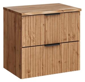 Comad Závesná skrinka Casad Nature s doskou 60 cm dub wotan