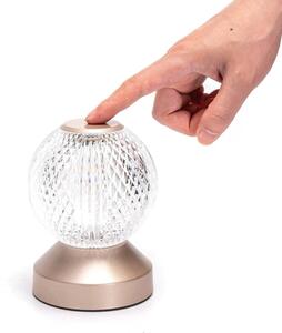 Aigostar-LED RGB Stmievateľná nabíjacia stolná lampa LED/1W/5V 1800mAh 13,5cm + DO