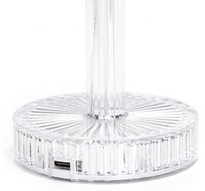 Aigostar- LED RGB Stmievateľná nabíjacia stolná lampa LED/1W/5V 1800mAh 26 cm + DO