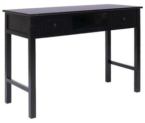 Maison Exclusive – písací stôl, ierny, 110 × 45 × 76 cm, drevo