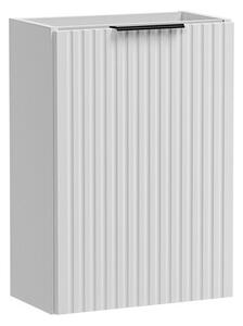 Comad Závesná skrinka pod umývadlo Casad s doskou 140 cm biela/dub evoke