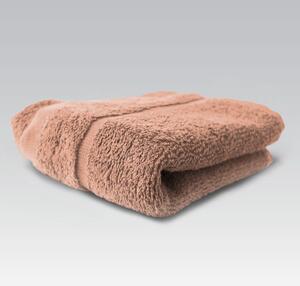 Dobrý Textil Malý uterák Economy 30x50 - Hnedá | 30 x 50 cm