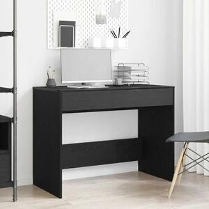 Maison Exclusive - písací stôl čierny dubový vzhľad 101x50x76,5 cm drevený materiál