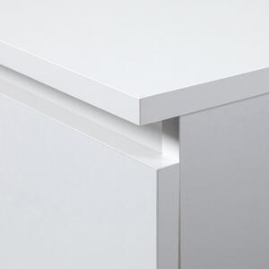 Ak furniture Komoda Rollo X 138,4 cm biela matná