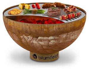 Blumfeldt Savage ohnisko, Ø 60,5 cm, odolné, oceľ, ochrana, typ: malé, hrdza
