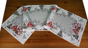 Vianočný obrus Raebel Snehová rodina 40x90 cm 40x140 cm