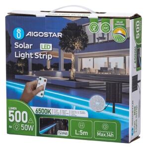 Aigostar - LED Stmievateľný solárny pásik LED/5W/3,2V 5 m 6500K IP65 + DO