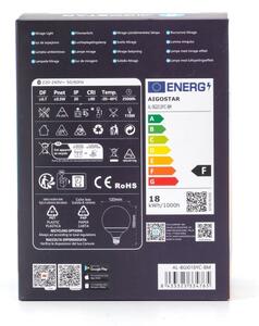 LED RGBW Stmievateľná žiarovka MESH G120 E27/18W/230V 6500K + DO - Aigostar