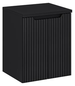 Comad Závesná skrinka Nova Black II s doskou 50 cm čierna