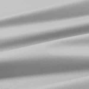 Goldea oválny obrus 100% bavlnené plátno - sivý 120 x 160 cm