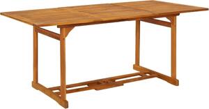 Maison Exclusive - Záhradný jedálenský stôl 180x90x75 cm masívne akáciové drevo