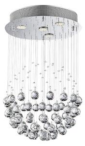 LUXERA 62413 - Krištáľový prisadený luster XAVER 4xGU10/50W/230V