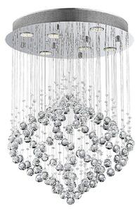 Luxera 62412 - Krištáľový prisadený luster CHESTER 6xGU10/50W/230V