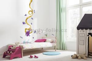 Samolepky na zeď, rozmer 100 cm x 70 cm, Disney Princess Rapunzel, Komar 14728