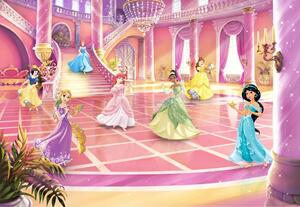 Fototapety Disney Princess , rozmer 368 cm x 254 cm, trblietavá párty, Komar 8-4107