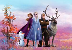 Fototapety Disney Frozen II, rozmer 368 cm x 254 cm, priatelia, Komar 8-4103