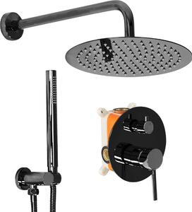 Sprchový set Rea LUNGO Black Metallic