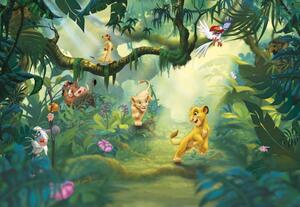 Fototapety Disney Lion King, rozmer 368 cm x 254 cm, v džungli, Komar 8-475