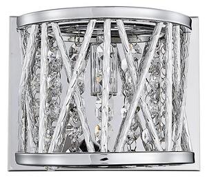 LUXERA 46063 - Nástenné svietidlo STIXX 1xG9/33W/230V strieborná
