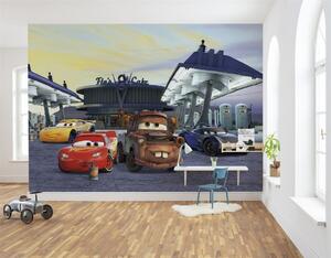 Fototapety Disney Cars 3 Mc Queen a Burák, rozmer 368 cm x 254 cm, stanovisko, Komar 8-4101