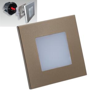 Emithor 48334 - LED Schodiskové svietidlo STEP LIGHT LED/1W/230V zlatá