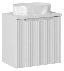 Comad Závesná skrinka Nova White Beyond II s doskou a umývadlom 60 cm biela