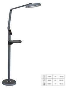 Prezent 31220 - LED Stmievateľná dotyková stojacia lampa SALSA LED/15W/230V