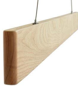 LED Luster na lanku LED/26W/230V 4000K 150 cm jaseň/masív