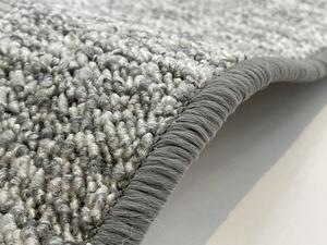 Vopi koberce Kusový koberec Alassio šedý štvorec - 60x60 cm