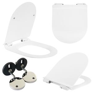 WC sedátko UF DUROPLAST FLAT- biele