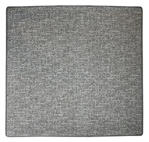 Vopi koberce Kusový koberec Alassio hnedý štvorec - 60x60 cm