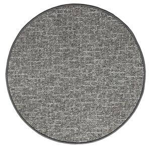 Vopi koberce Kusový koberec Alassio hnedý okrúhly - 160x160 (priemer) kruh cm
