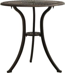 Maison Exclusive – Záhradný stôl Bronzen 62 x 62 x 65 cm z liateho hliníka