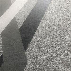Vliesové tapety na stenu IMPOL Giulia 6777-30, 3D hrany čierno-sivé, rozmer 10,05 m x 0,53 m, NOVAMUR 82156