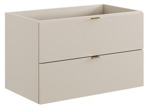 Comad Závesná skrinka pod umývadlo Dalia Cashmere 80 cm kašmír