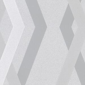 Vliesové tapety na stenu IMPOL Giulia 6777-40, 3D hrany svetlo sivé, rozmer 10,05 m x 0,53 m, NOVAMUR 82157
