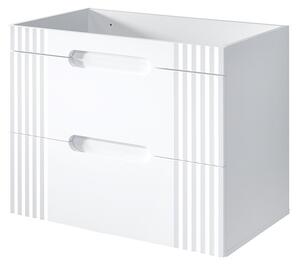 Comad Závesná skrinka pod umývadlo Fiji 80 cm biela