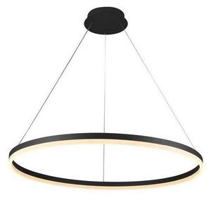 LED Stmievateľný luster na lanku LED/55W/230V 3000-6500K + diaľkové ovládanie