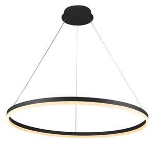 LED Stmievateľný luster na lanku LED/55W/230V 3000-6500K + diaľkové ovládanie
