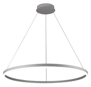 Brilagi - LED stmievateľný luster na lanku CIRCLE LED/55W/230V 3000-6500K strieborný + DO