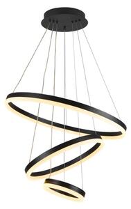 LED Stmievateľný luster na lanku LED/85W/230V 3000-6500K + diaľkové ovládanie