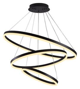 LED Stmievateľný luster na lanku LED/125W/230V 3000-6500K + diaľkové ovládanie