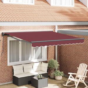 Maison Exclusive – rám markízy v bordovej farbe, 300 x 250 cm
