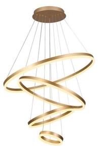 LED Stmievateľný luster na lanku LED/165W/230V 3000-6500K + diaľkové ovládanie