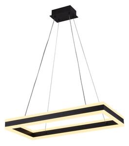 LED Stmievateľný luster na lanku LED/80W/230V 3000-6500K + diaľkové ovládanie