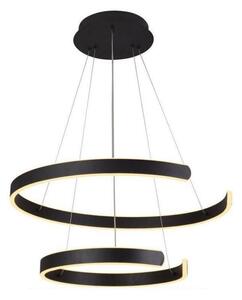 LED Stmievateľný luster na lanku LED/120W/230V 3000-6500K + diaľkové ovládanie
