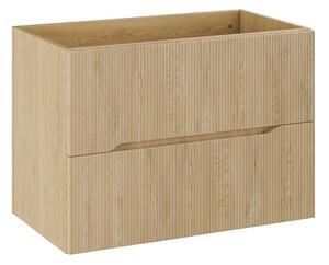 Comad Závesná skrinka pod umývadlo Nordic 80 cm dub cremona