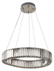 LED Stmievateľný luster na lanku LED/40W/230V 3000-6500K chróm + diaľkové ovládanie