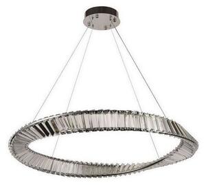LED Stmievateľný krištáľový luster na lanku LED/50W/230V + diaľkové ovládanie