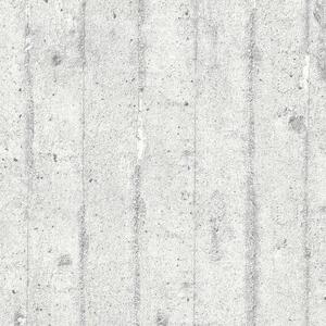 Vliesové tapety na stenu IMPOL 7137-11 Wood and Stone 2, betónová stena sivá, rozmer 10,05 m x 0,53 m, A.S.Création